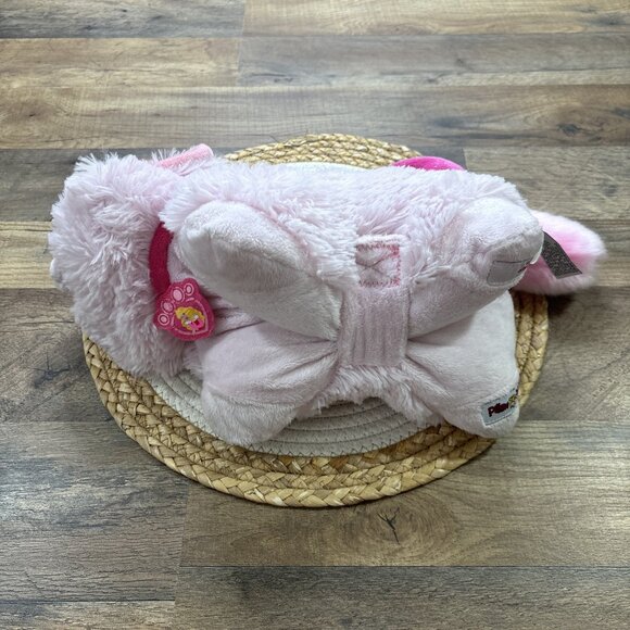 Pillow Pets Disney Princess Sleeping Beauty Aurora Pink Kitty Cat Plush 13” - Picture 5 of 9